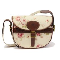 Medium Rose Patterned  Shoulder Bag
