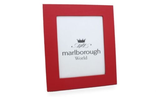Red 8x6 Leather Photo Frame